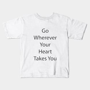 Travel Quote 9 Kids T-Shirt